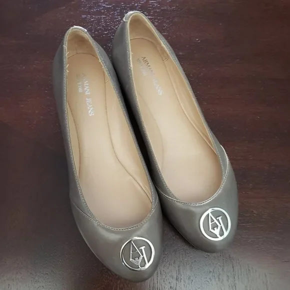 ARMANI JEANS Leather Flats - Picture 3 of 15